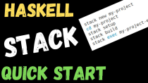 Thumbnail for Haskell quick start with Stack | Evgeniy Malov