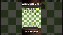 Thumbnail for Win at Duck Chess in 4 Moves! - Opening for White #shorts | ChessDV