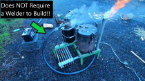 Thumbnail for Building a No-Weld Woodgas Generator! (A Functional Gasifier Built W/ a Hand Drill and Grinder?!) | Randomn