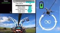 Thumbnail for 'Vampire drone' can leech electricity from power lines to live forever