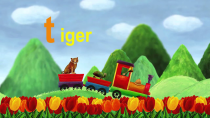 Thumbnail for Learn the ABCs in Lower-Case: "t" is for train and turtle | Cocomelon - Nursery Rhymes