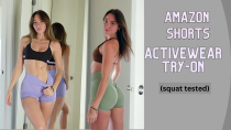 Thumbnail for AMAZON ACTIVEWEAR TRY-ON- Shorts / Squat tested / TikTok | Victoria Lynn Myers