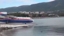 Thumbnail for Russian Beriev Be-200 Amphibious Aircraft Taking Off