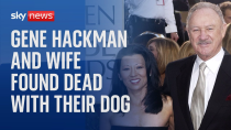 Thumbnail for Oscar-winning actor Gene Hackman and wife found dead at home | Sky News