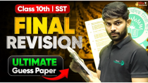 Thumbnail for Class 10 SST Live Final Revision & Ultimate Guess Paper | Kal 4 Baje Ka Scene Toh Set Hai! 😉😉 | Digraj Singh Rajput