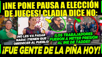 Thumbnail for CAMPECHANEANDO JUEVES! INE PONE PAUSA A ELECCIÓN DE JUECES ¡CLAUDIA ADVIERTE ESTO AHORA! | Campechaneando Noticias