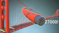Thumbnail for Golden Gate Bridge | The CRAZY Engineering behind it | Lesics