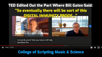 Thumbnail for Gates and his minions insist the billionaire never said we’d need digital vaccine passports. But in a June 2020 TED Talk, Gates said exactly that. Someone edited out the statement, but here's the original.