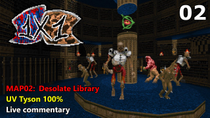 Thumbnail for 1x1 - MAP02: Desolate Library (UV Tyson 100%) | Vytaan