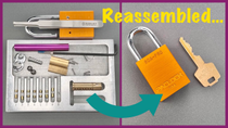 Thumbnail for [1494] Reassembling a PacLock 90A-Pro Padlock
