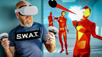 Thumbnail for Former S.W.A.T. Tries VR Shooting | Sensei Seth