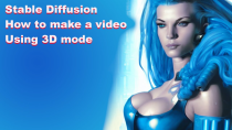 Thumbnail for Stable Diffusion How to make a video Using 3D mode | Prophet of the Singularity