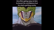 Thumbnail for me after going easy on bro to boost his confidence but he starts getting cocky | FunnyMemeSpot