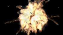 Thumbnail for Animated Blender OpenGL Explosion | Graham Holliday