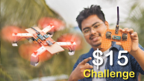 Thumbnail for $15 Drone Build within 24 Hour - Challenge | DD ElectroTech