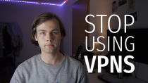 Thumbnail for Stop using VPNs for privacy. | Wolfgang's Channel