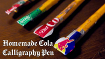 Thumbnail for How To Make A Homemade Cola Calligraphy Pen (FREE Template Included) | Made by Edgar