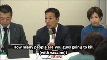 Thumbnail for Japan Press Conference: Families Ask "How Many Are You Going to Kill with this Vaccine?"