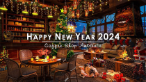 Thumbnail for Happy New Year 2024🎆Relaxing Instrumental New Year Jazz Music at Cozy Coffee Shop Ambience to Unwind | Coffee Relaxing Jazz