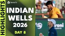 Thumbnail for Draper vs Djokovic Thriller; Alcaraz & Medvedev Also Play | Indian Wells 2026 Highlights Day 8 🌴 | Tennis TV