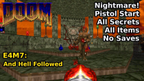 Thumbnail for Doom - E4M7: And Hell Followed (Nightmare! 100% Secrets + Items) | decino