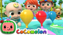 Thumbnail for Balloon Boat Race | CoComelon Nursery Rhymes & Kids Songs | Cocomelon - Nursery Rhymes