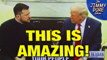 Thumbnail for HILARIOUS Deep Fake Video Of Trump-Zelensky Meeting! | The Jimmy Dore Show