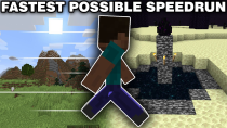Thumbnail for The Absurd Way That Minecraft Was Beaten In Under 5 Seconds… | pikaJ