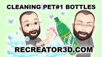 Thumbnail for Discover the Best Techniques for Cleaning PET#1 Bottles and Start Printing Your Own Creations Today! | JRT3D