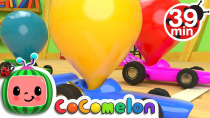 Thumbnail for Toy Balloon Car Race + More Nursery Rhymes & Kids Songs - CoComelon