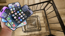 Thumbnail for Dropping a Stack of (7) iPhone 14 Pro's Down Crazy Spiral Staircase 300 Feet - Will They Survive? | TechRax