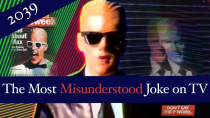 Thumbnail for On Max Headroom: The Most Misunderstood Joke on TV | Space Feather