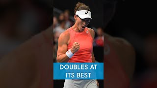 Thumbnail for RIDICULOUS doubles rally! 😱 | Australian Open
