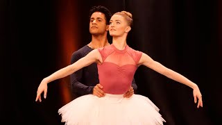 Thumbnail for The Nutcracker – Sugar Plum Grand Pas de deux in rehearsal (O'Sullivan, Sambé; The Royal Ballet) | Royal Ballet and Opera