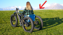 Thumbnail for Homemade Off Road Electric Wheelchair - She had NO Idea! | JerryRigEverything