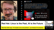 Thumbnail for Red Hat: Linux is the Past, AI is the Future | Bryan Lunduke