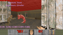 Thumbnail for Ultimate Doom - 5 levels on Nightmare-Stroller | megasphere308