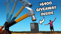 Thumbnail for Can Our GIANT HAMMER Break Into This BANK SAFE?? | How Ridiculous