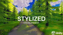 Thumbnail for Stylized Environment in Unity 😯✨ | #stylizedgrassunity #unity #DanCoGames | demo scene anime style | DanCo games