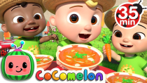Thumbnail for Cooking With Vegetables Song + More Nursery Rhymes & Kids Songs - CoComelon
