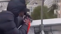 Thumbnail for Islamic Army snipers taking rooftop positions in Paris to retain control of the city. (Notice the hands of the Muslim sniper)
