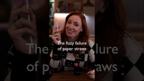 Thumbnail for The fizzy failure of paper straws | Hannah Fry