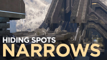 Thumbnail for Halo 3 Hiding Spots Tutorials - Narrows | HiddenReach