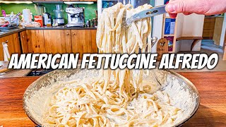 Thumbnail for Sorry Italians But I Made American Fettuccine Alfredo And It Was Pretty Tasty | ThatDudeCanCook