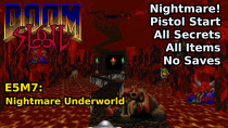 Thumbnail for SIGIL - E5M7: Nightmare Underworld (Nightmare! 100% Secrets + Items) | decino
