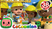 Thumbnail for Construction Vehicles Song  + More Nursery Rhymes & Kids Songs - CoComelon
