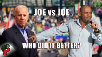 Thumbnail for Joe Rogan vs. Joe Biden: Who Did it Better? | Grunt Speak Shorts