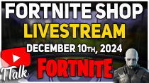 Thumbnail for 🔴 LIVE Fortnite Shop Update *NEW* UNREAL TOURNAMENT SKINS! [December 10th, 2024] | I Talk