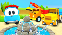 Thumbnail for 🔵Leo the Truck SEASON 2! Car cartoons full episodes - Leo the Truck LIVE. | Clever Cars