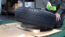 Thumbnail for The Key to Hand Mounting Car Tires | Saab Tech